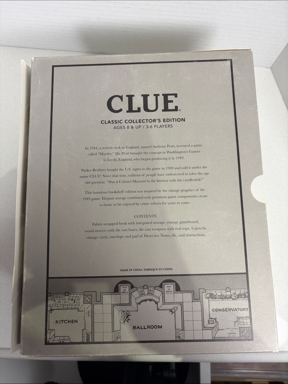 Vintage Clue Board Game Complete All Pieces Included As-Is Decor/Game - Picture 5 of 5